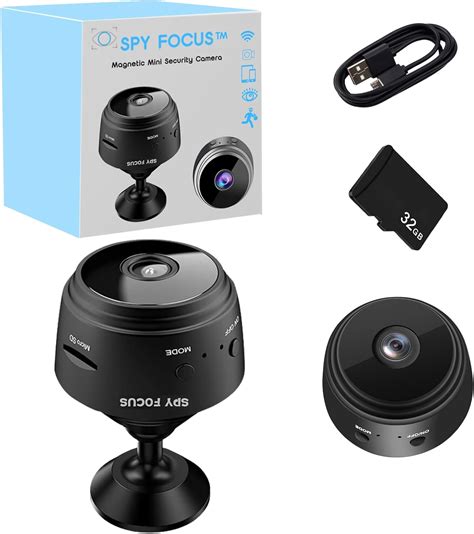 mini spy camera bracket holder metal ball magnet|Secret Scope Magnetic Mini Security Camera .